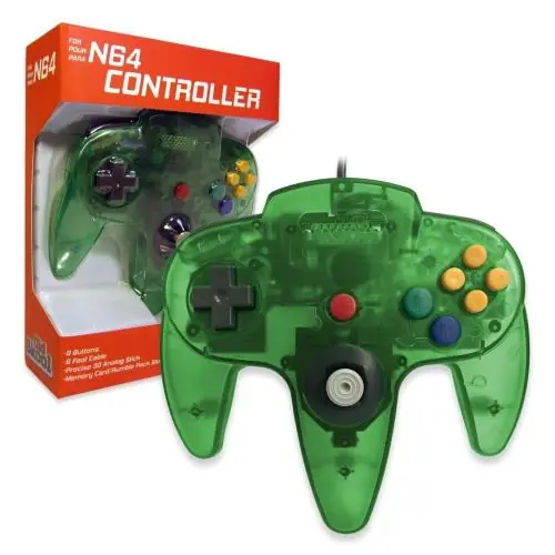 VIDEO GAMING OS-6701 NINTENDO 64 CONTROLLER JUNGLE