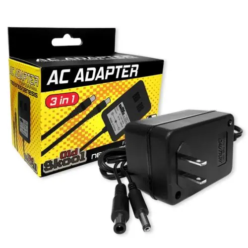 VIDEO GAMING OS-7043 SEGA 3 IN 1 AC ADAPTER