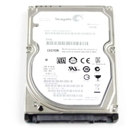 Sony A-1886-622-A HDD 750GB Seagate ST9750420AS