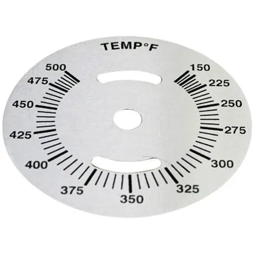 Vulcan 00-358539-00001 DIAL PLATE