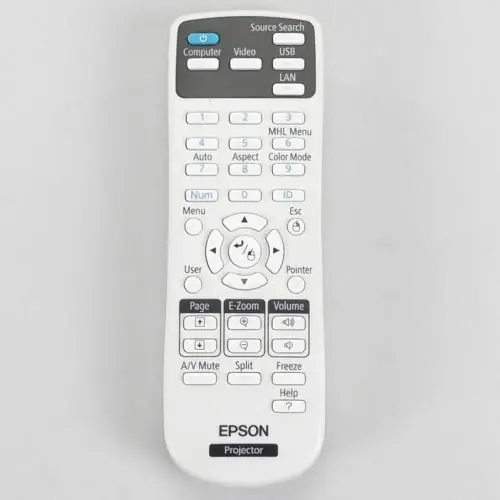 Epson 1626366 Remote Control