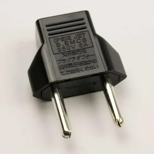 Sony 1-569-007-31 250V Conversion Adaptor 2P