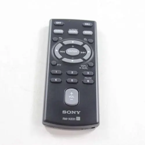Sony 1-489-810-43 Remote Control RM-X231