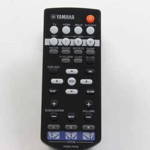 Yamaha ZP807800 Remote Control