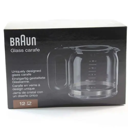 Delonghi AX13210005 Glass Carafe 12 Cups