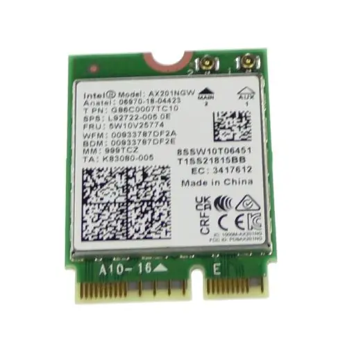 Lenovo 5W10V25774 WIRELESS WIRELESS CMB IN AX201