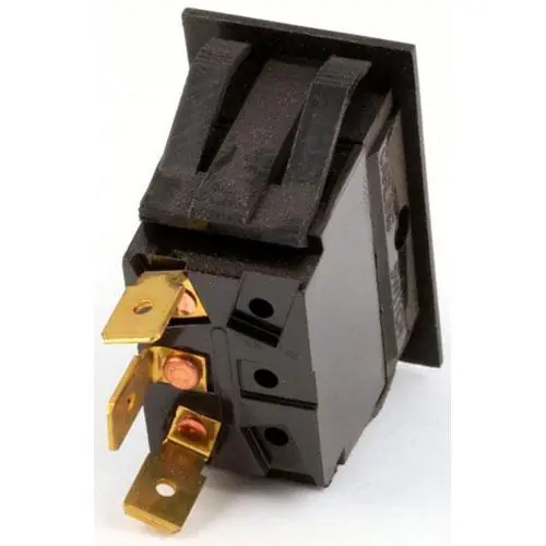 Blodgett 30518 Rocker Spdt Switch Matt Black