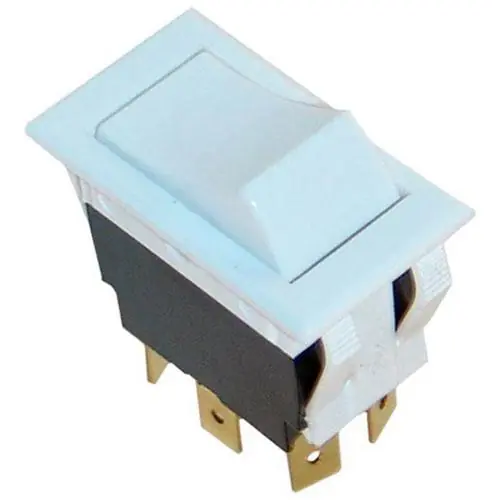 Vulcan 00-411496-000B2 Rocker Switch 7/8 X 1-1/2 DPDT