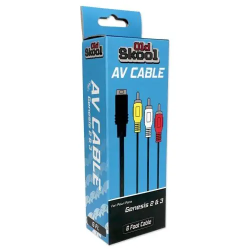 VIDEO GAMING OS-2185 SEGA GENESIS 2/3 AV CABLE