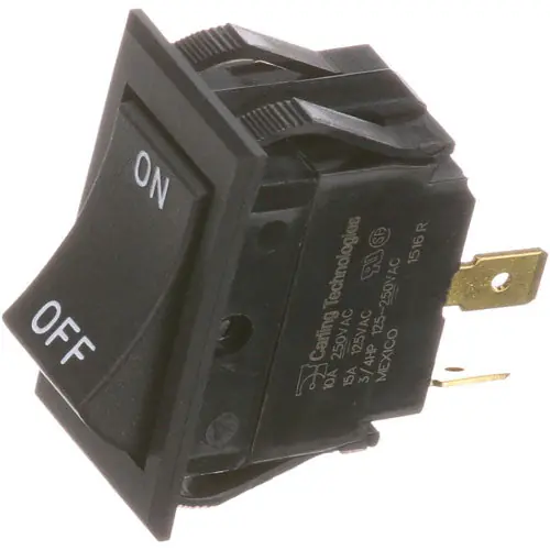 Blodgett M5132 SWITCH ON/OFF BLACK ROCKER