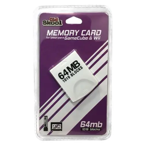 VIDEO GAMING OS-2338 NINTENDO GAMECUBE 64MB MEMORY