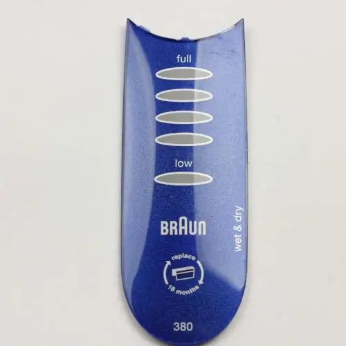 Braun 67030844 Window Metallic Blue 5 LED
