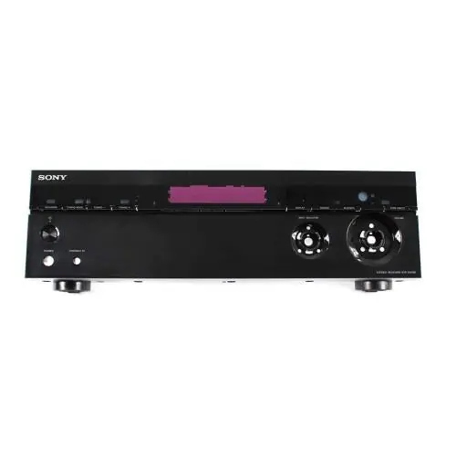 Sony X-2595-384-1 FRONT PANEL ASSEMBLY