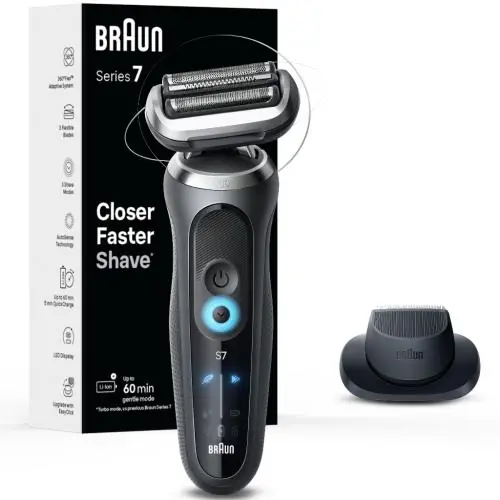 Braun 80743368 7120S Wet & Dry Turbo And Gent