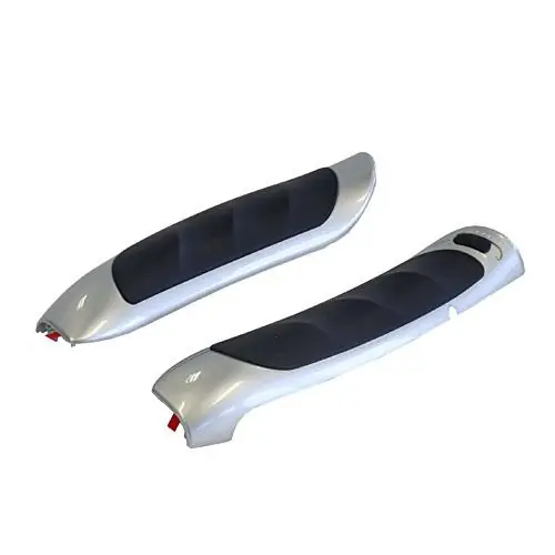 Braun 67030901 Side Covers Silver Dark Blue