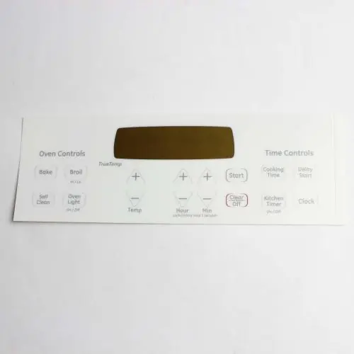 GE WB27T11231 Faceplate