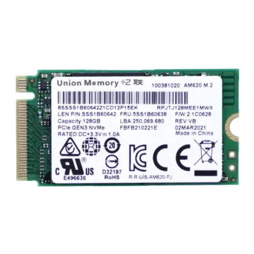 Lenovo 5SS1B60638 SSD UMIS AM620 128G M.2 PCIE 2