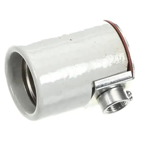 Federal Industries 42-13649 Lamp Holder, Porcelain With Si