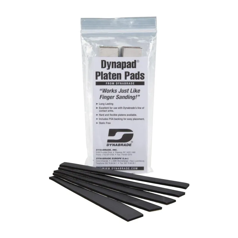 Dynabrade 11109 Hard Platen Pad For Use With Dynabelter 11462 Offset Front Exhaust Finisher