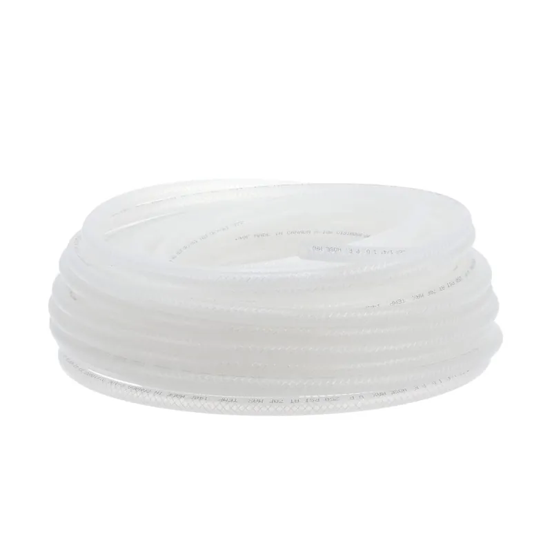 Lancer 172-04102-77 Bevflex Hose, 1/4, White 100