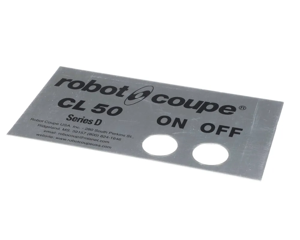 Robot Coupe 406860 Cl50d Ul Front Plate