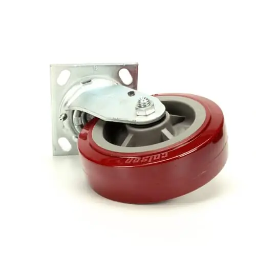 Carter-Hoffmann 18301-6214 6 Swivel Red Poly -CW-