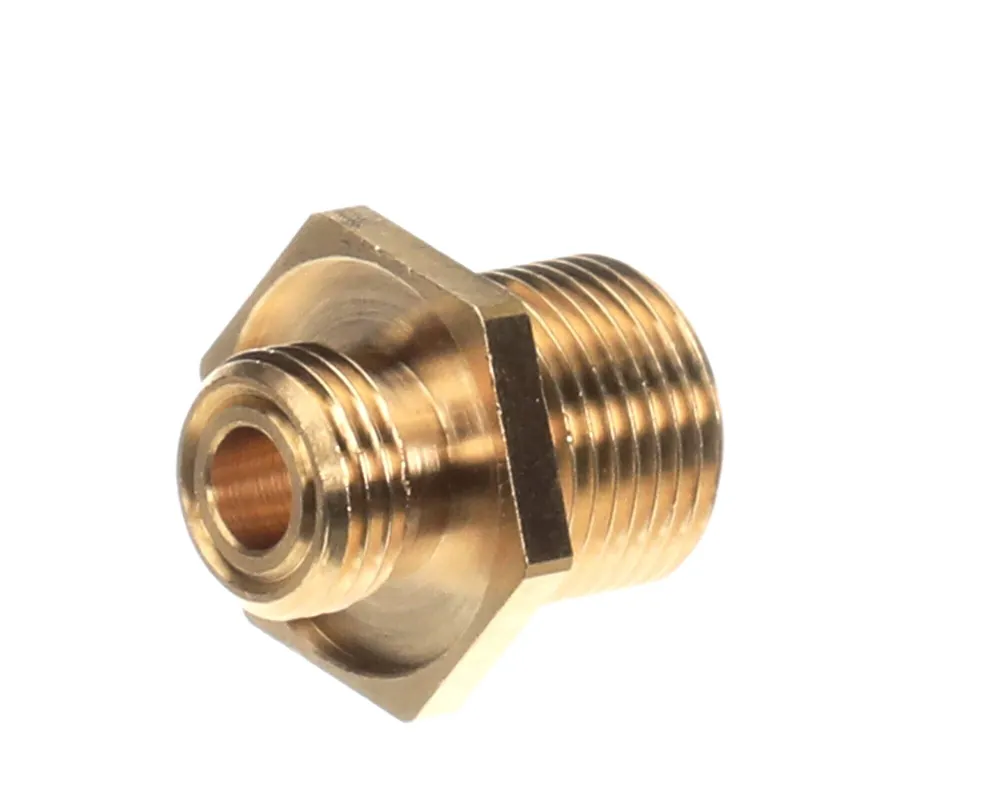 Unic DV171 Brass Fitting - 3/8 Bspm X 1/4