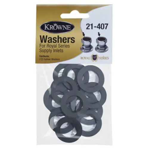 Krowne 21-407 Washers For Royal Series Supply Inlets