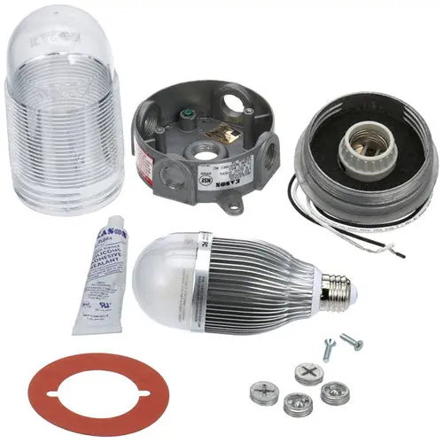 Kason 11803LEDA26 VP Fixture W/ LED Lamp 120V 11W 4000K