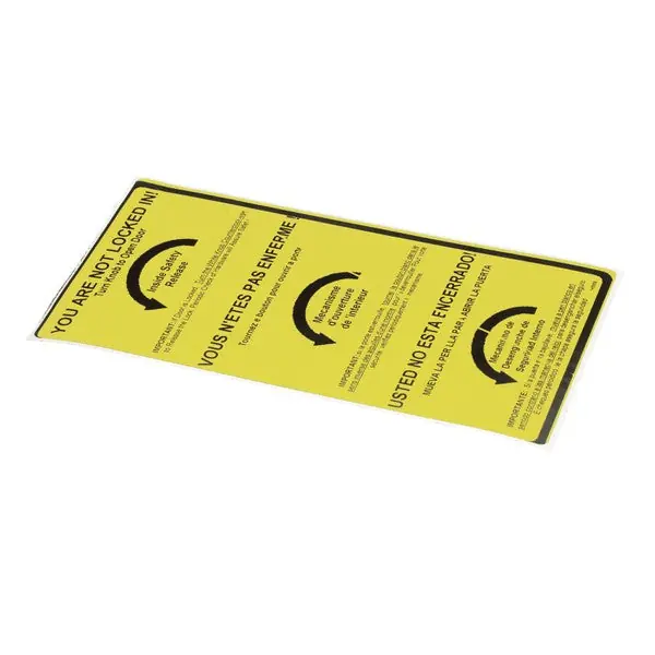 Nor-Lake 146868 Safety Sticker