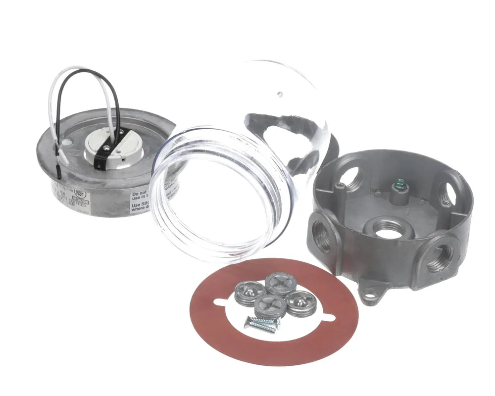 Kason 1806-LG0000 Fixture W/ Lexan Globe