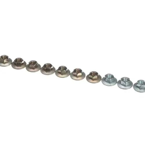 Rational 1106.0803P Hex Combination Nut M6 Galv Pack of 10
