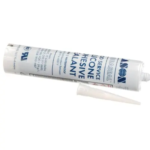 Kason 637000000-04 Silicone Sealant 10.1 Oz Black