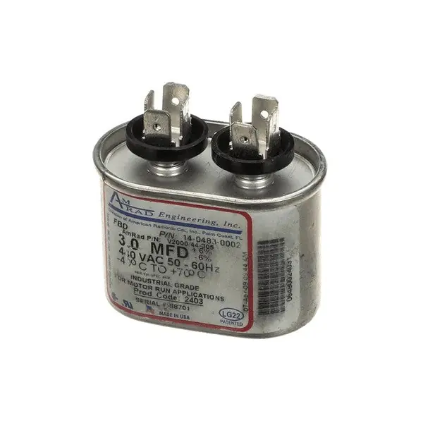 FBD 14-0483-0002 Capacitor 3MF 440V Fan Run Replacement MPN