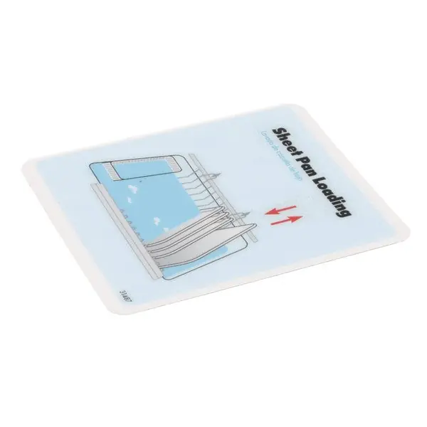 Power Soak Systems 31487 Decal - Sheet Pan Loading
