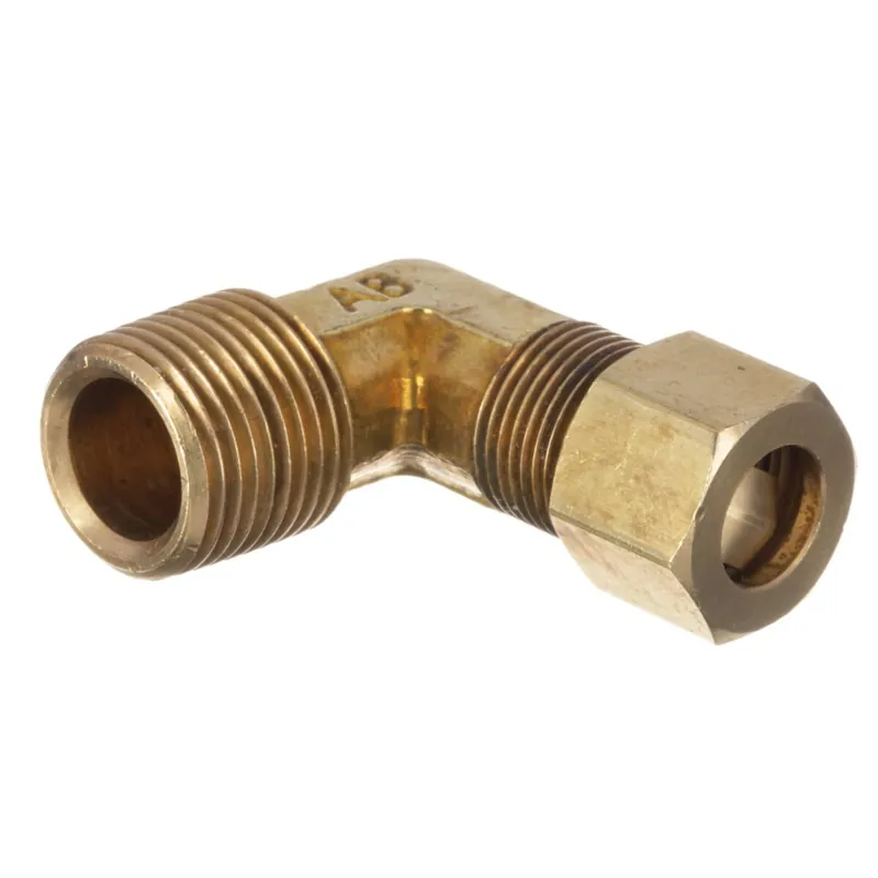 Vulcan 00-722657 Elbow Brass 3/8cc X 1/2 27 Nts