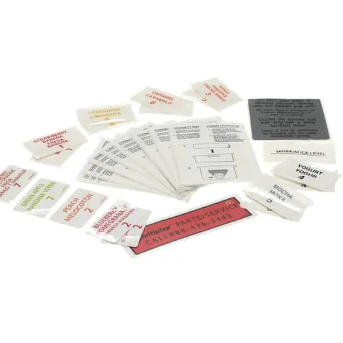 Multiplex 000-BIC-0031-S Kit Product Stickers BIM -1H