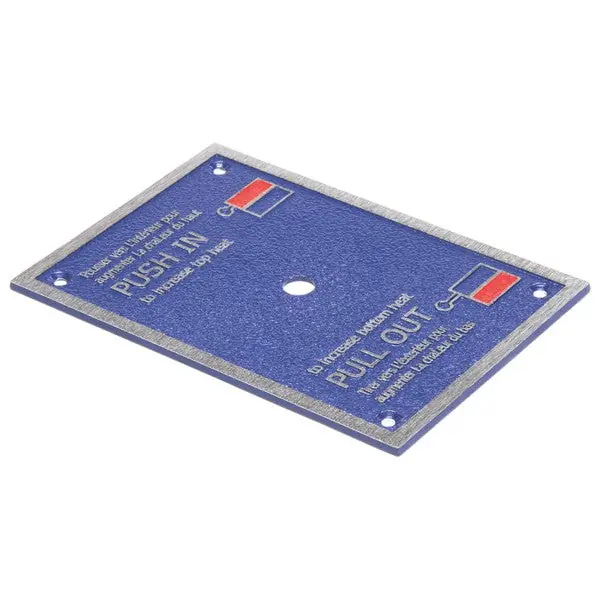 Bakers Pride 2M-U1356A Push-Pull Plate Y6000