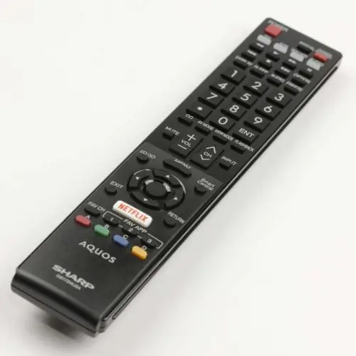 Sharp RRMCGB172WJSA Remote Control