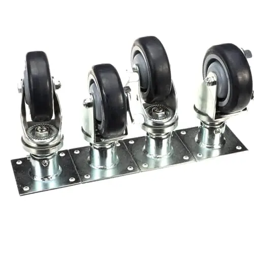 Vulcan 00-421893-000G1 Plate Mount Caster Kit 4 Casters