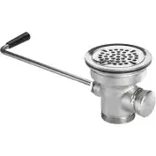 Krowne 22-201 - Twist Waste Valve with 1-1/4 Overflow Outlet