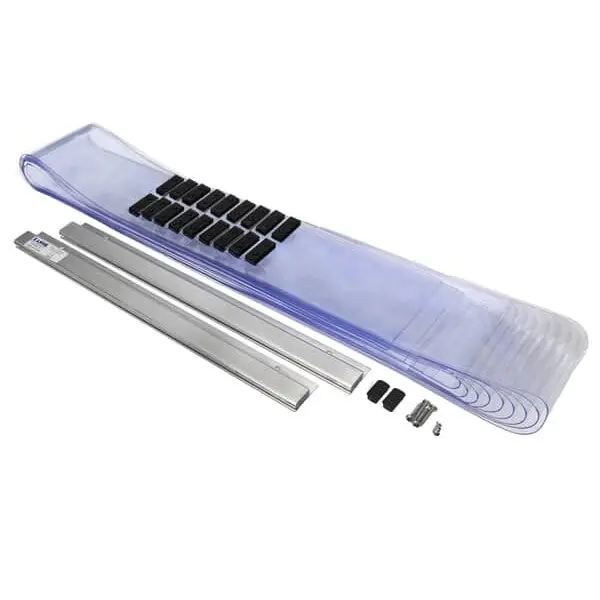 Kason 401SA6064284SB Strip Curtain 6 Wide