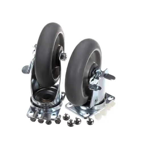 Winston SV1101-2 Caster 5 Inch Plate Locking Set Of 2
