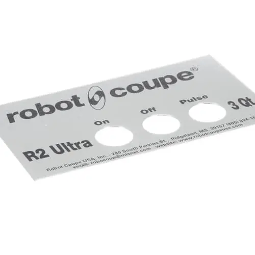 Robot Coupe 407670 Front Plate R2U N US