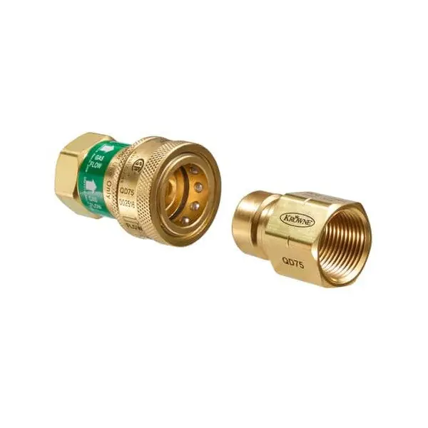 Krowne QD75 3/4 Quick Disconnect For Gas Hoses