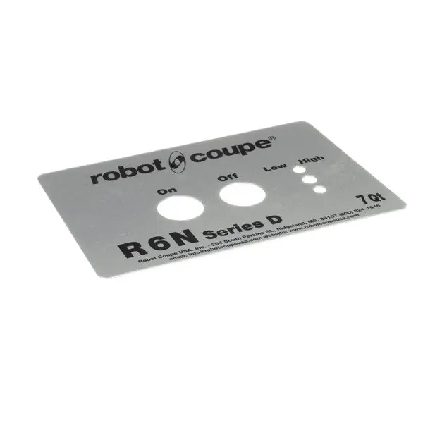 Robot Coupe 407234 Front Plate R6N Series D