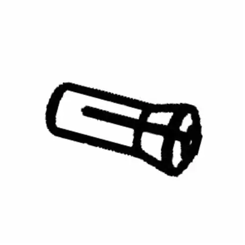 Dynabrade 51659 Collet Insert, For Use With 51700, 51703 and 51707 Pencil Grinders, 1/8 in Dia