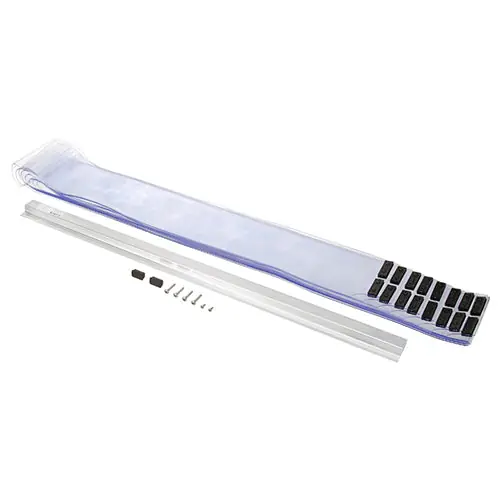 Kason 401SA6063884SB Cooler Strip Curtain Power Size Quantity