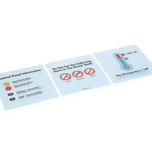 Power Soak Systems PS_32360 Decal - Backsplash Skewer Wash