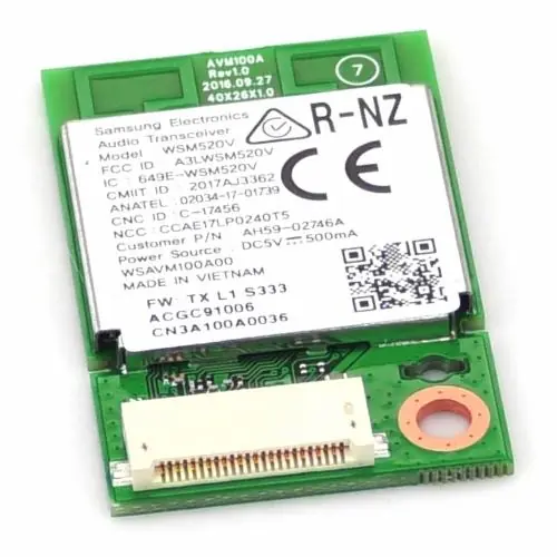 Samsung AH81-09787A A/S-Network-Wireless Audio